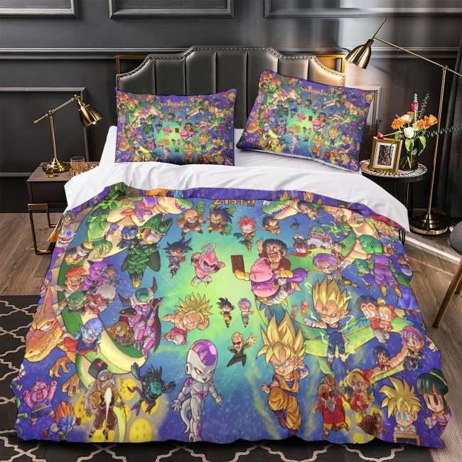 Dragon Ball Bedding Set Kids Quilt Duvet Cover Without Filler