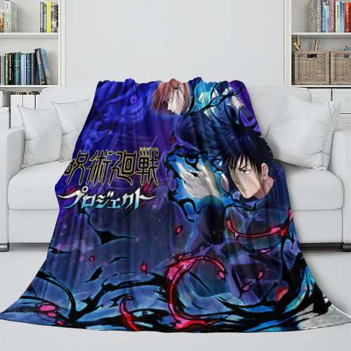 Jujutsu Kaisen Blanket Flannel Fleece Throw Room Decoration