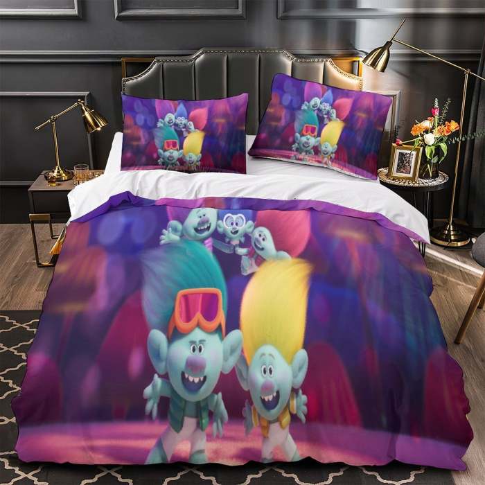 Trolls Adventure Bedding Set Duvet Cover Without Filler