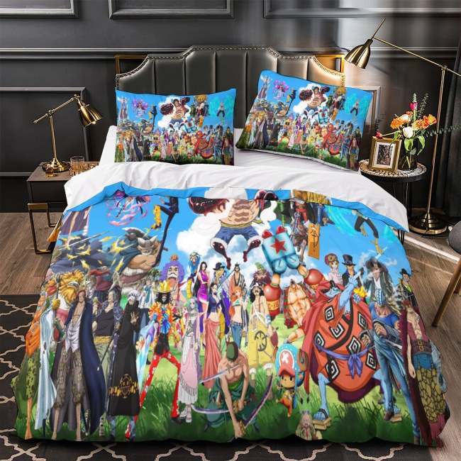 Anime One Piece Bedding Set Duvet Cover Without Filler