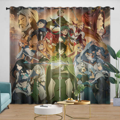 The Rising Of The Shield Hero Curtains Blackout Window Drapes