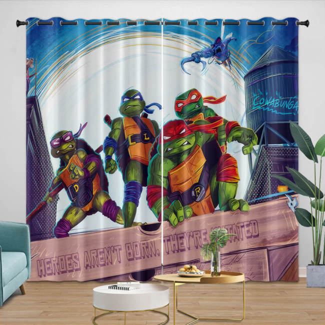 Teenage Mutant Ninja Turtles Mutant Mayhem Curtains