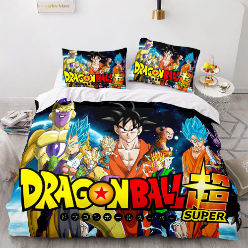 Anime Dragon Ball Bedding Sets Kids Quilt Covers