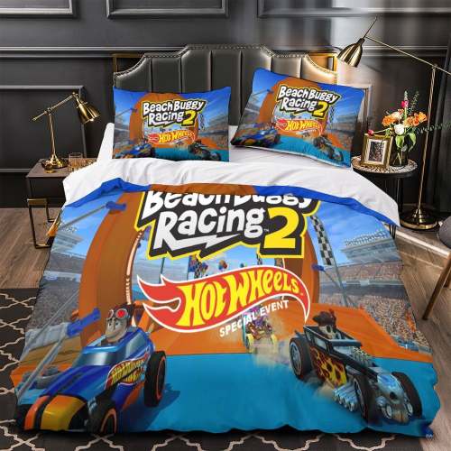 Beach Buggy Racing Bedding Set Duvet Cover Without Filler