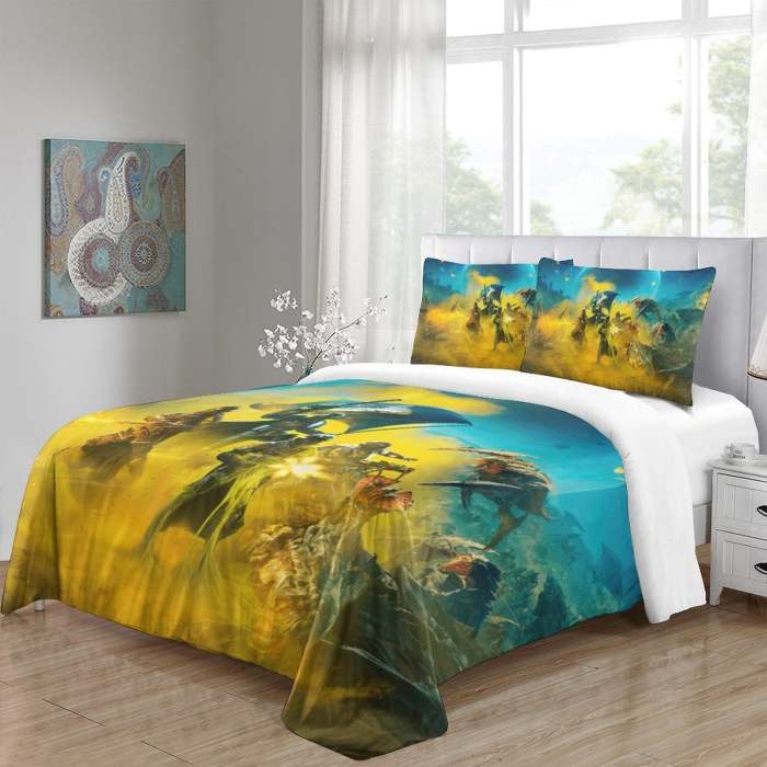 Helldivers 2 Bedding Set Duvet Cover Without Filler