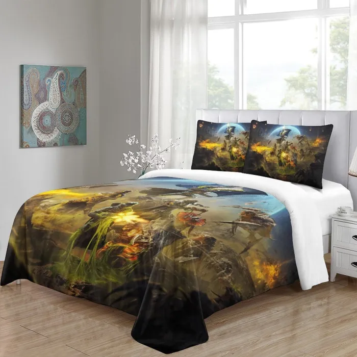 Helldivers 2 Bedding Set Duvet Cover Without Filler