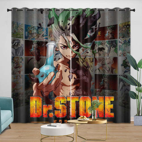 Dr Stone Hd Anime Curtains Blackout Window Drapes