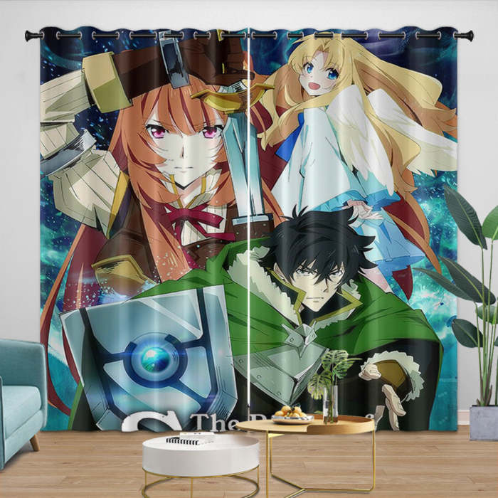 The Rising Of The Shield Hero Curtains Blackout Window Drapes