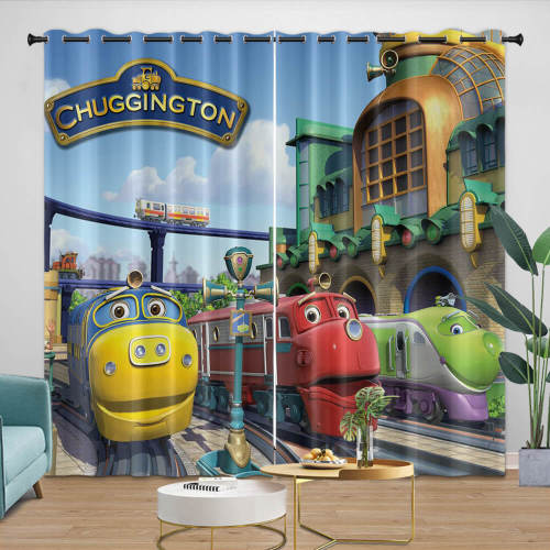 Chuggington Curtains Blackout Window Drapes