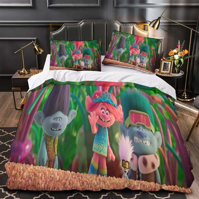 Trolls Adventure Bedding Set Duvet Cover Without Filler