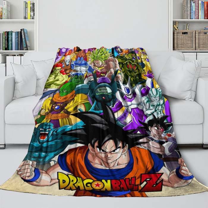 Dragon Ball Blanket Flannel Fleece Kids Throw Room Decoration