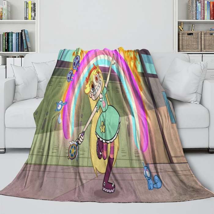 Star Vs The Forces Of Evil Blanket Flannel Fleece Throw