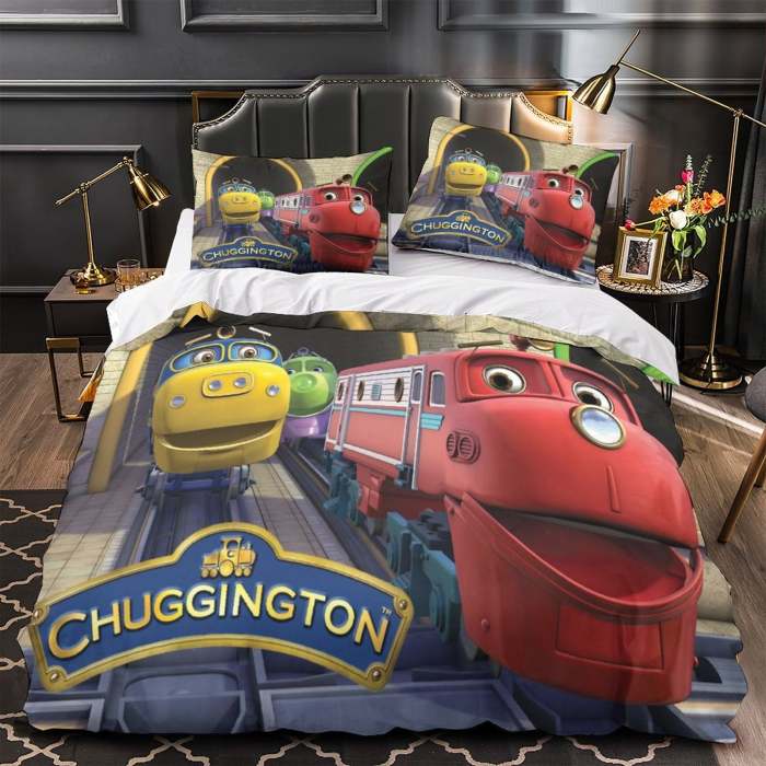 Chuggington Bedding Set Duvet Cover Without Filler