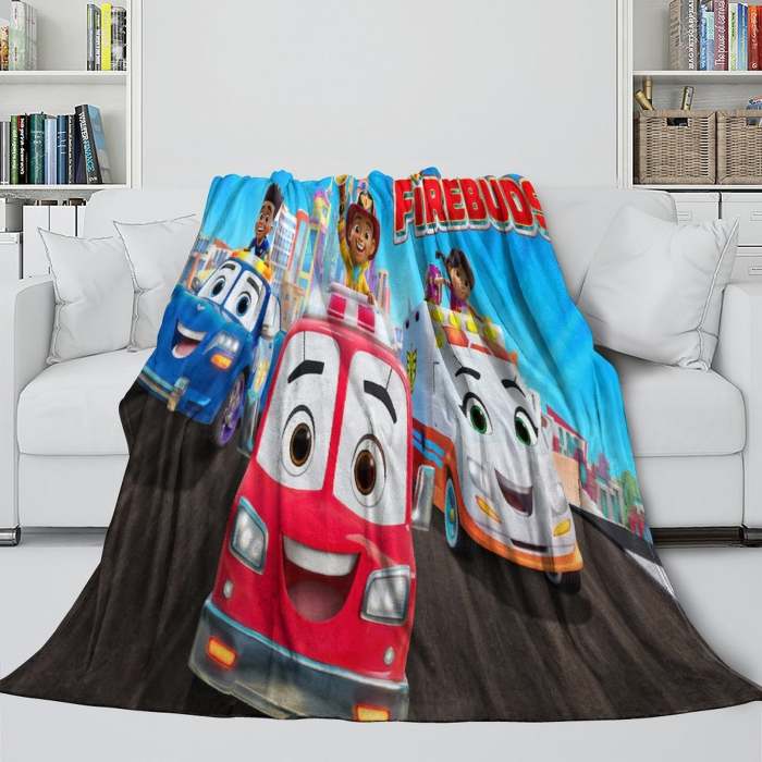 Firebuds Blanket Flannel Fleece Throw Room Decoration