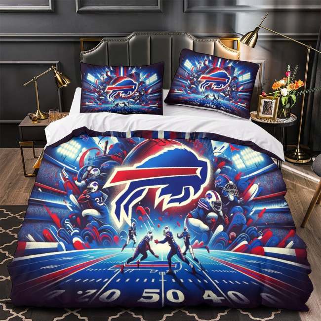 Buffalo Bills Bedding Set Duvet Cover Without Filler
