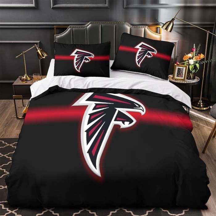 Atlanta Falcons Bedding Set Duvet Cover Without Filler