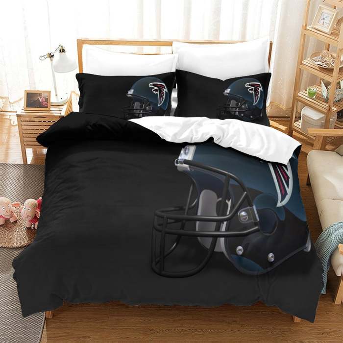 Atlanta Falcons Bedding Set Duvet Cover Without Filler