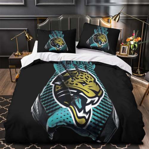 Jacksonville Jaguars Bedding Set Duvet Cover Without Filler