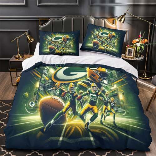 Green Bay Packers Bedding Set Duvet Cover Without Filler