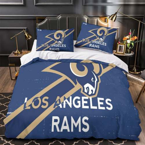 Los Angles Rams Bedding Set Duvet Cover Without Filler