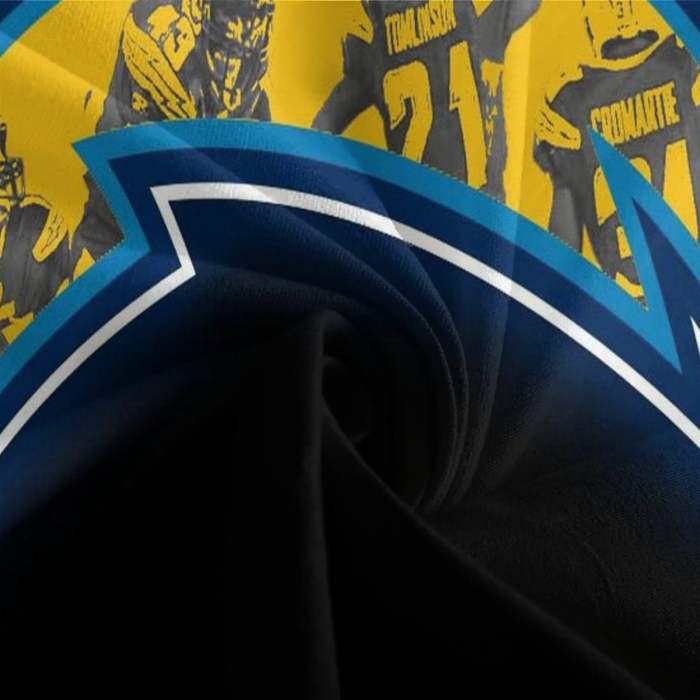 Los Angeles Chargers Bedding Set Duvet Cover Without Filler