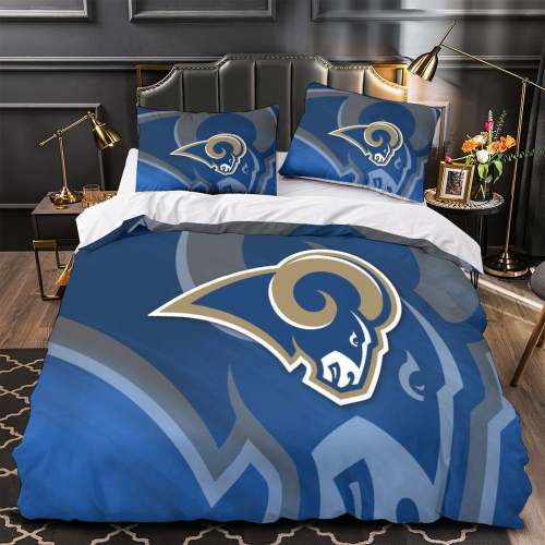 Los Angles Rams Bedding Set Duvet Cover Without Filler