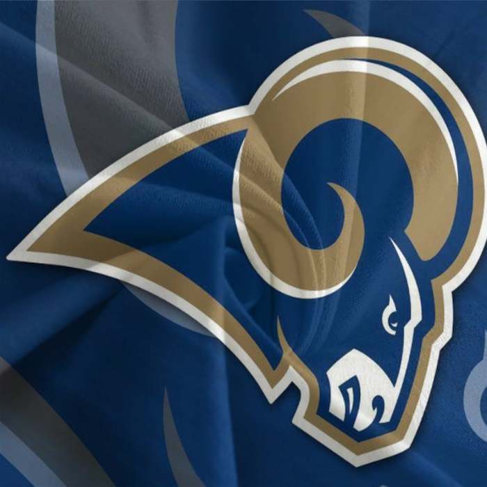 Los Angles Rams Bedding Set Duvet Cover Without Filler