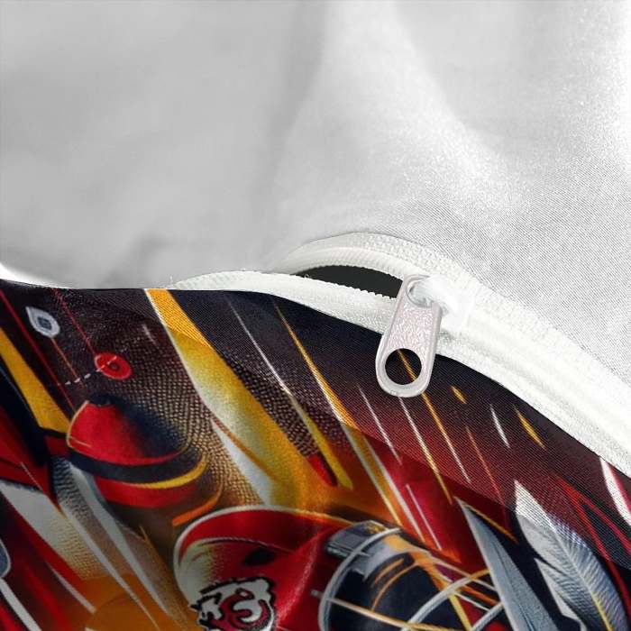 Kansas City Chiefs Bedding Set Duvet Cover Without Filler