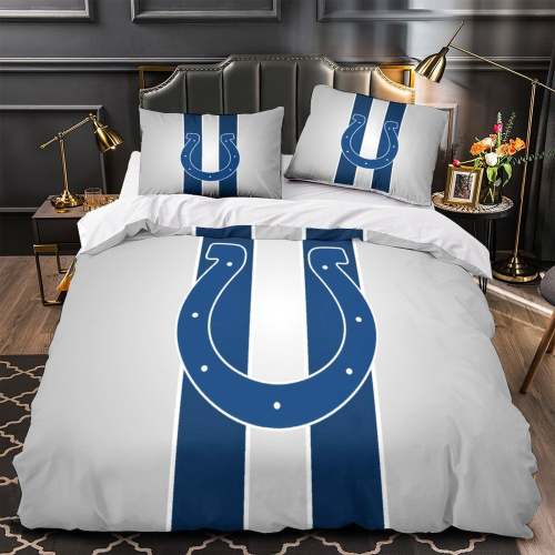 Indianapolis Colts Bedding Set Duvet Cover Without Filler