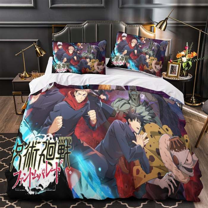 Jujutsu Kaisen Bedding Set Duvet Cover Without Filler