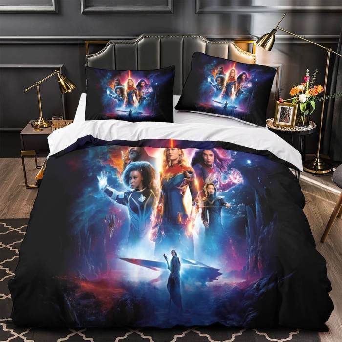 The Marvels Bedding Set Quilt Duvet Cover Without Filler