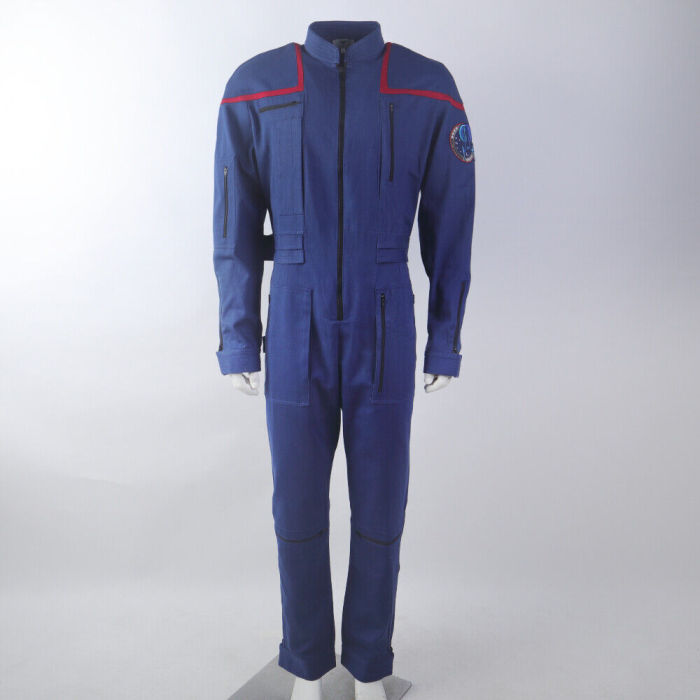 Star Trek Enterprise Duty Jumpsuit Uniforms Captain Jonathan Archer Cosplay Costumes