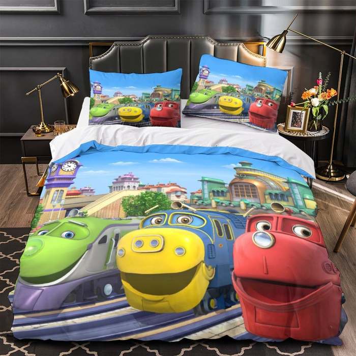Chuggington Bedding Set Duvet Cover Without Filler