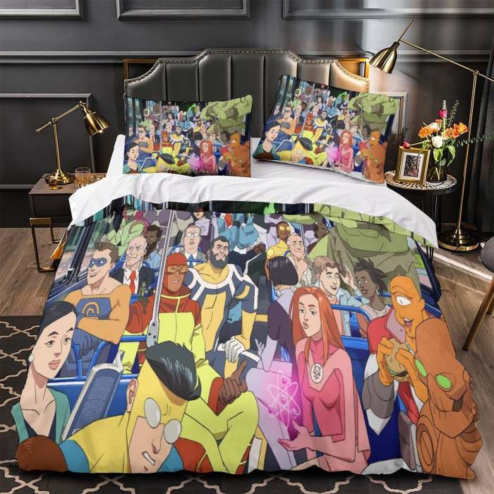Invincible Bedding Set Duvet Cover Without Filler