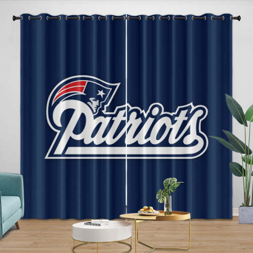 England Patriots Curtains Blackout Window Drapes Room Decoration