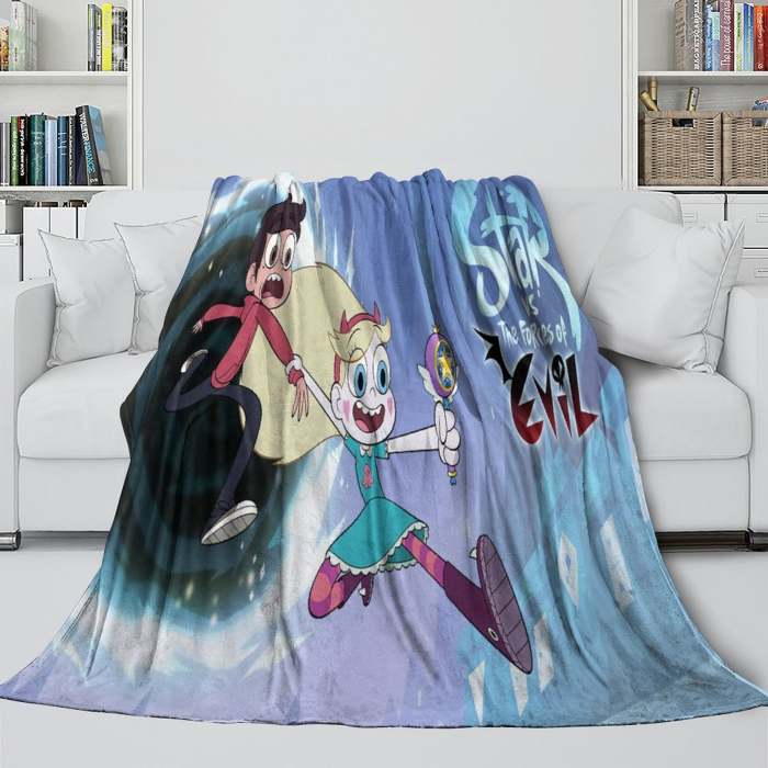 Star Vs The Forces Of Evil Blanket Flannel Fleece Throw