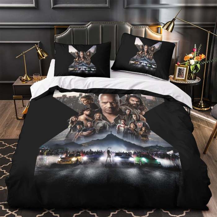 Fast X Bedding Set Quilt Duvet Cover Without Filler