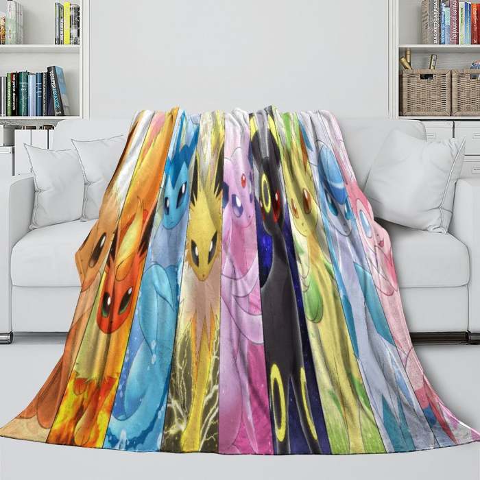 Pokemon Umbreon Blanket Flannel Fleece Throw