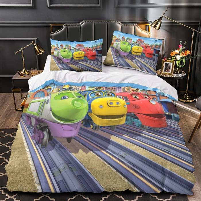 Chuggington Bedding Set Duvet Cover Without Filler