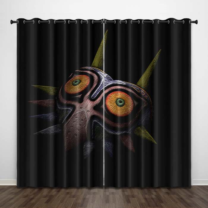 Game The Legend Of Zelda Curtains Pattern Blackout Window Drapes