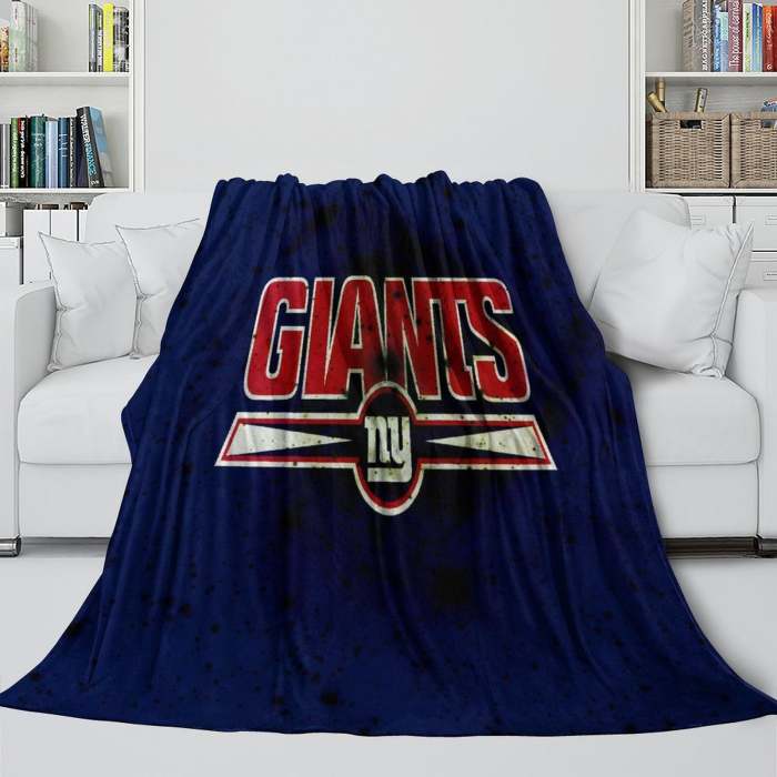 York Giants Blanket Flannel Fleece Throw Room Decoration
