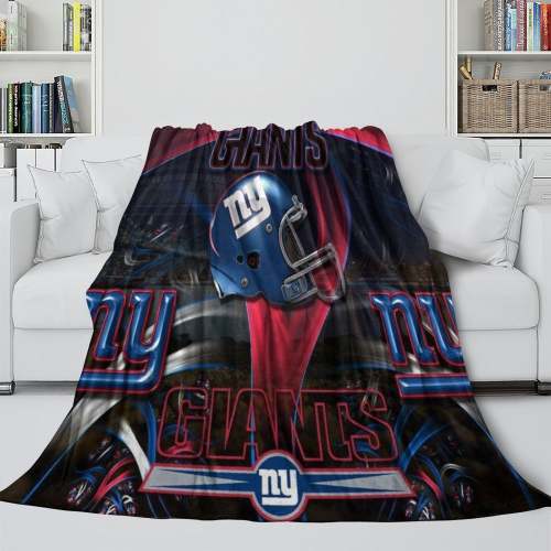 York Giants Blanket Flannel Fleece Throw Room Decoration