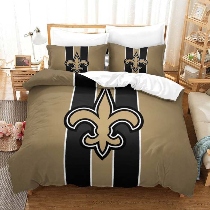 Orleans Saints Bedding Set Duvet Cover Without Filler