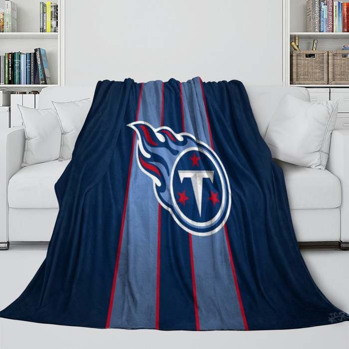 Tennessee Titans Blanket Flannel Fleece Throw Room Decoration