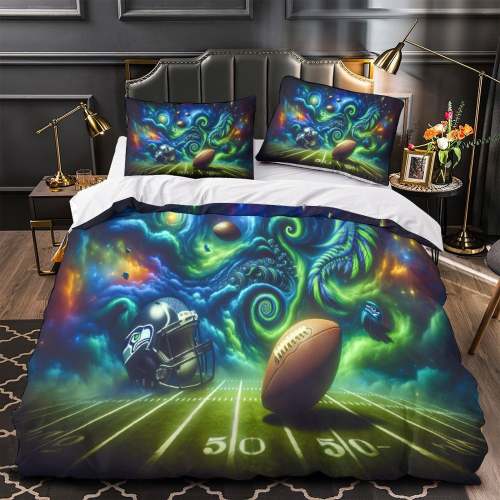 Seattle Seahawks Bedding Set Duvet Cover Without Filler