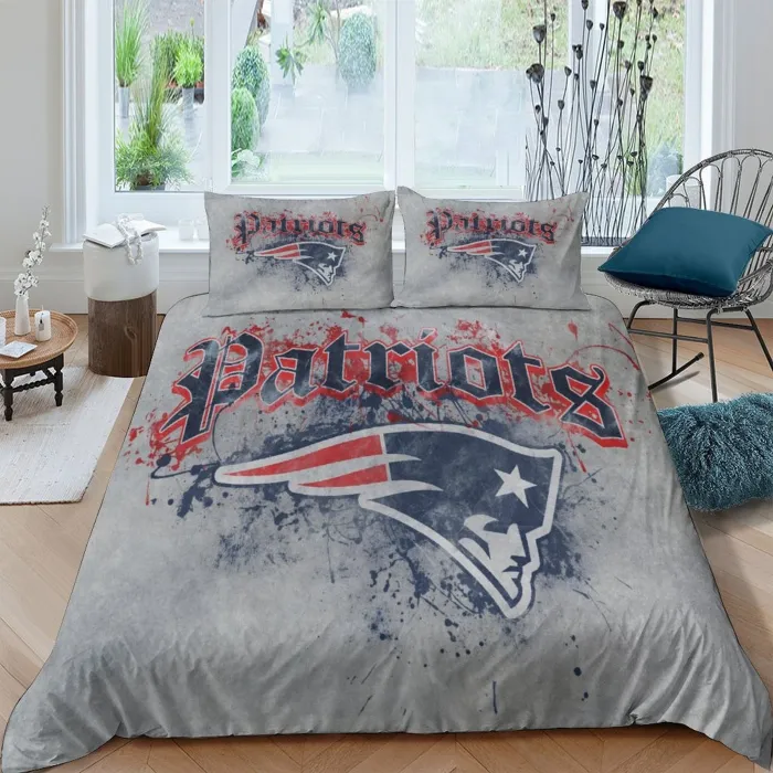 England Patriots Bedding Set Duvet Cover Without Filler