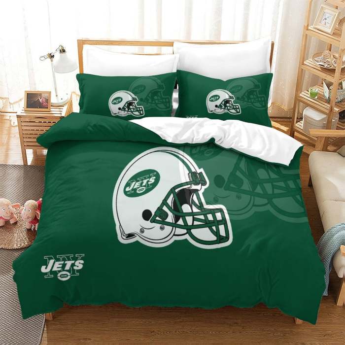 York Jets Bedding Set Duvet Cover Without Filler