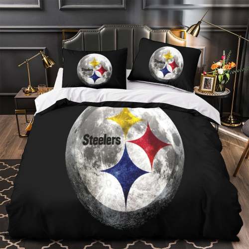Pittsburgh Steelers Bedding Set Duvet Cover Without Filler