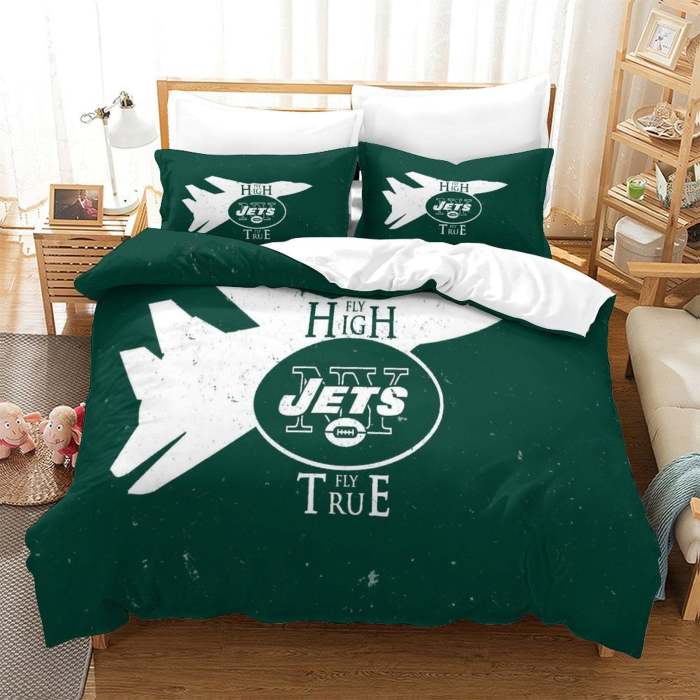 York Jets Bedding Set Duvet Cover Without Filler