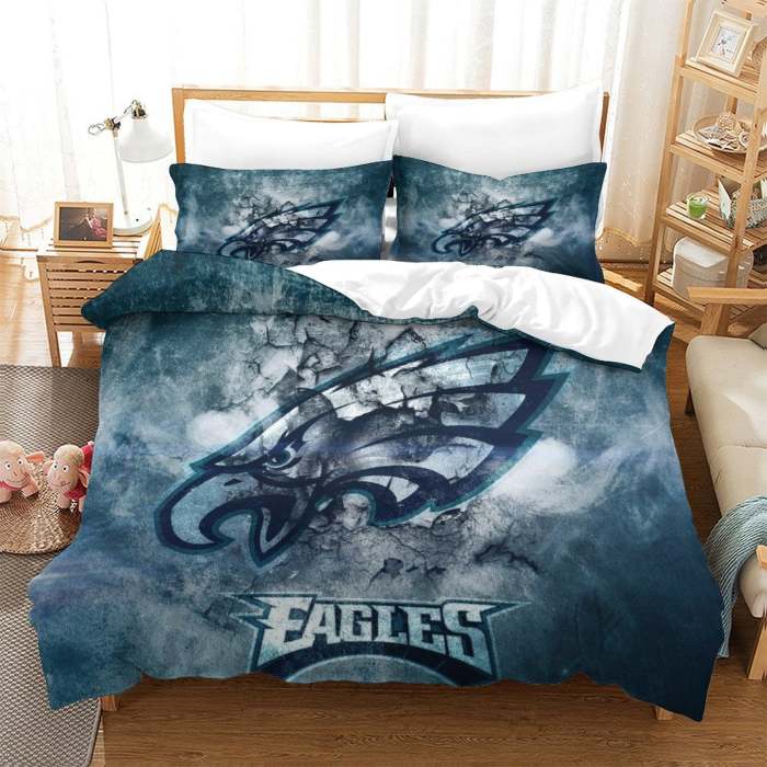 Philadelphia Eagles Bedding Set Duvet Cover Without Filler